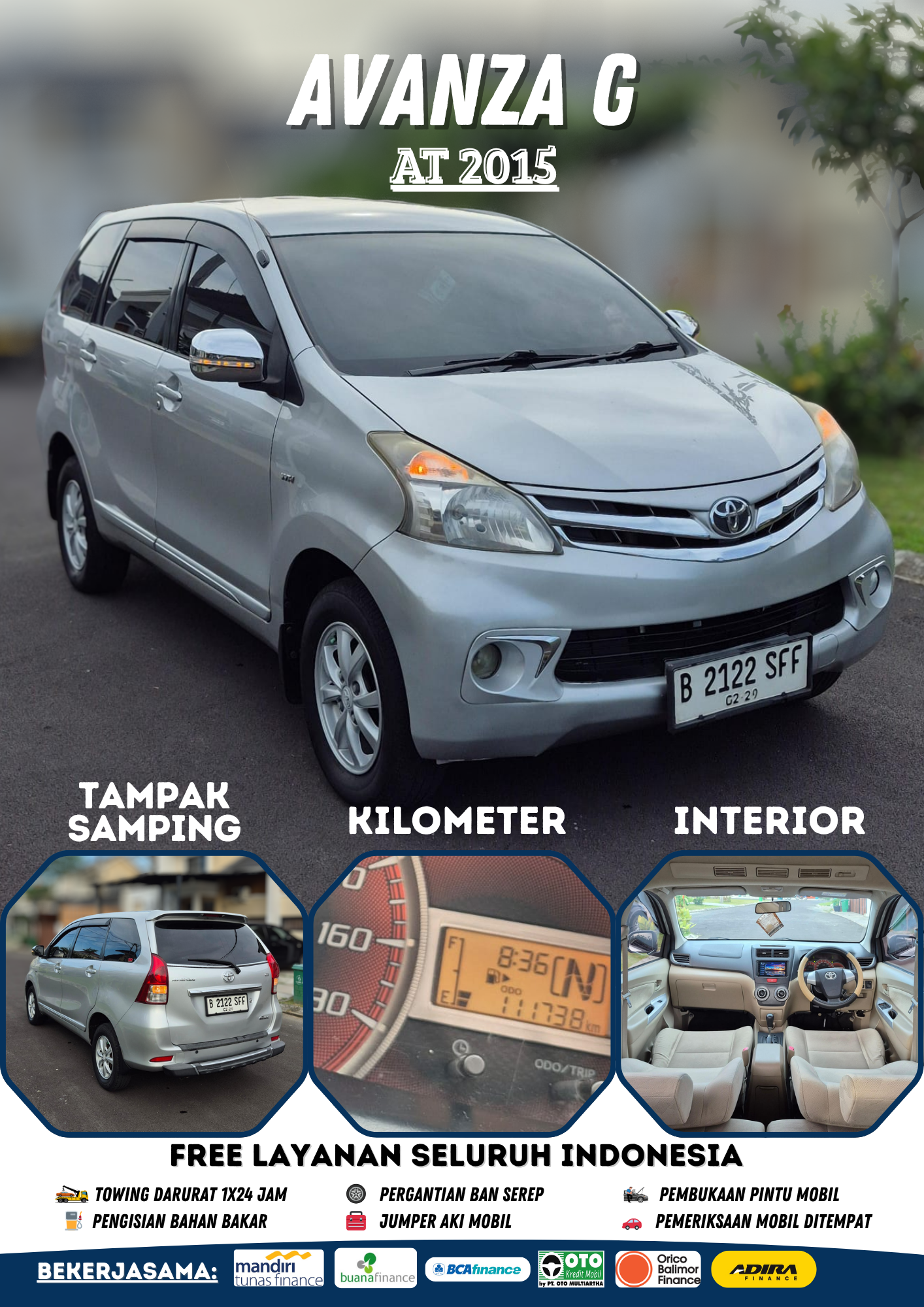 Toyota Avanza G 1.3 AT